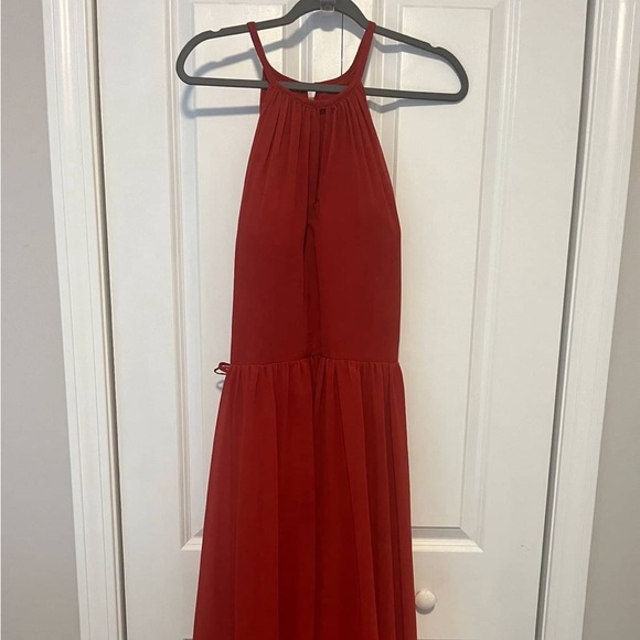 Ana Sophia Bridesmaid Dress burnt orange Size 16 - Picture 1 of 4